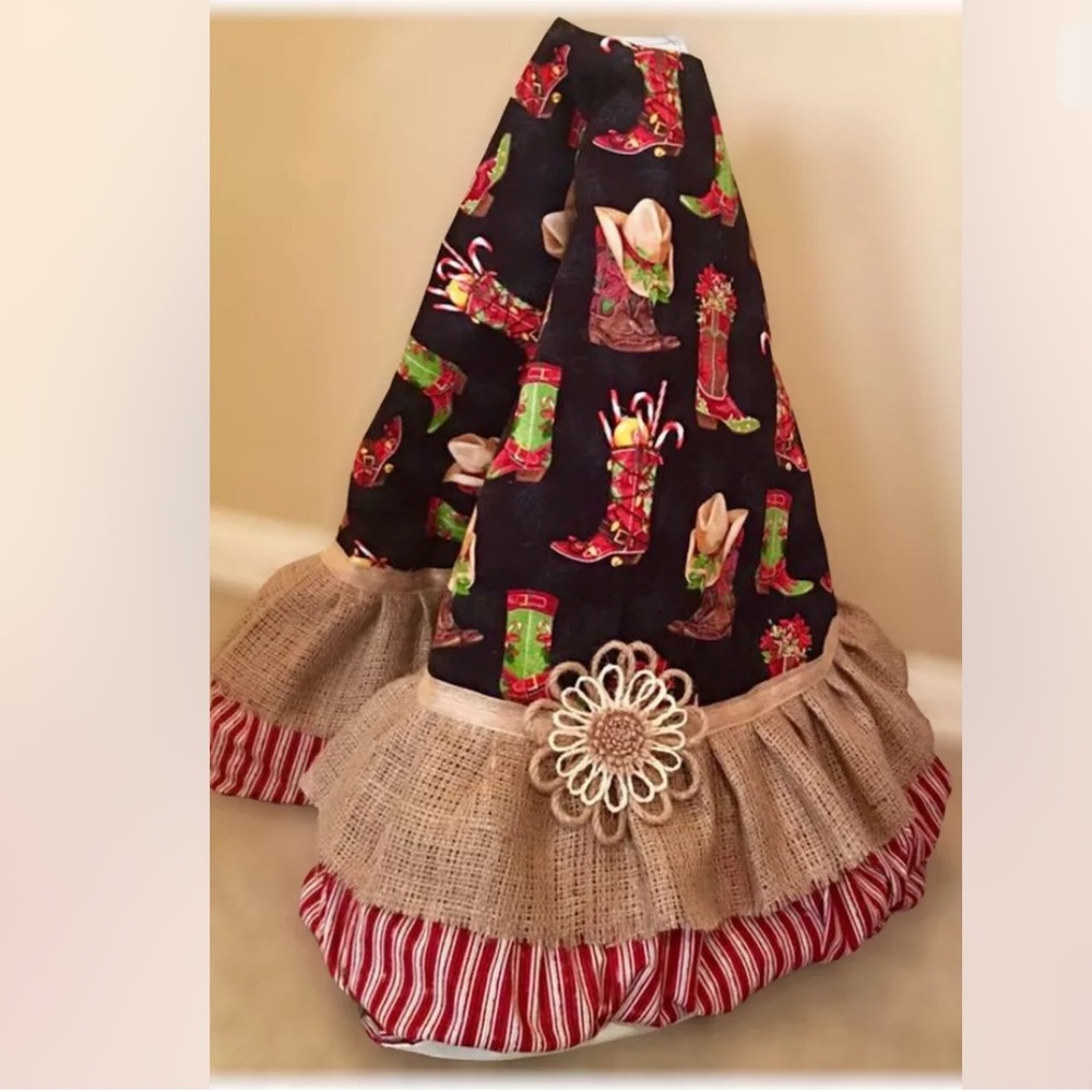 Custom Made 62” Christmas Tree Skirt